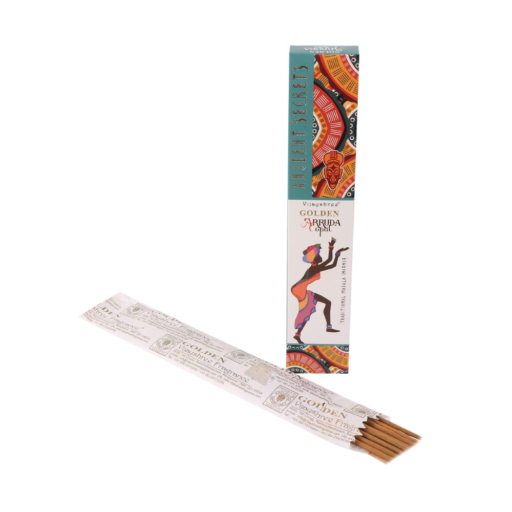 Golden incense sticks 15 g - Kopal and Ruta