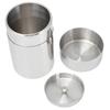 Portable 304 Stainless Steel Sealed Tea Leaf Storage Jar Canister Coffee Bean Container
