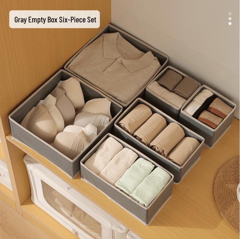 Складной органайзер для нижнего белья из нетканого материала