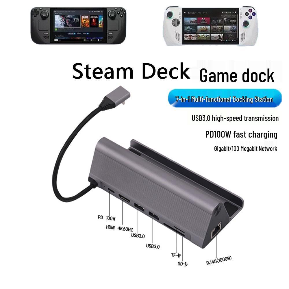 Док-станция USB-C для Steam Deck с поддержкой 4K HDMI и USB 3.0