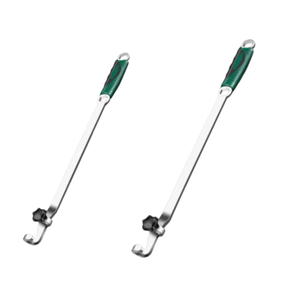 Extra Leverage Spanner Extension Tool Carbon Steel Heavy Duty Spanner Extender Tight Space