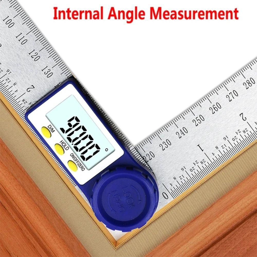 0-200mm Angle Ruler Electronic Angle Finder Angle Measurement Digital Goniometer Home Use
