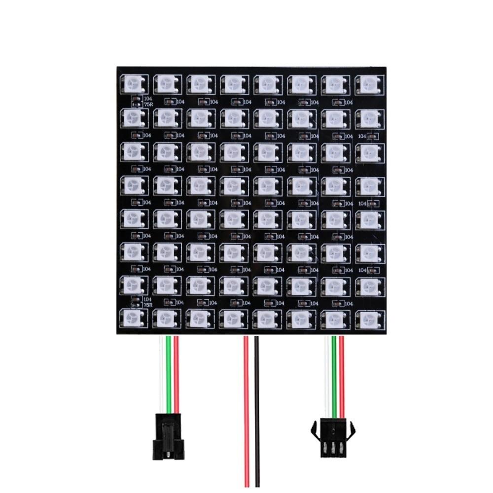 RGB Full Color WS2812B LED Panel DC5V Dot Matrix Display Module Pixel Screen Module  Matrix Screen