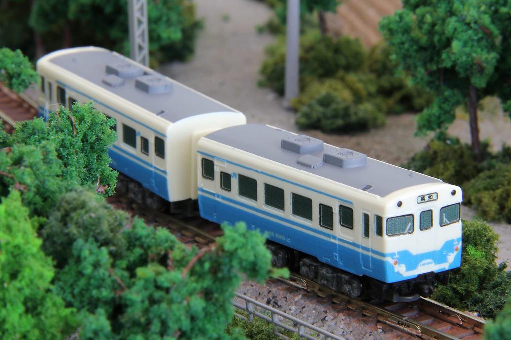 Rokuhan Z Gauge Z Shorty Kiha 58 Цвет Сикоку Железнодорожная Модель Дизель-поезд ST010-3