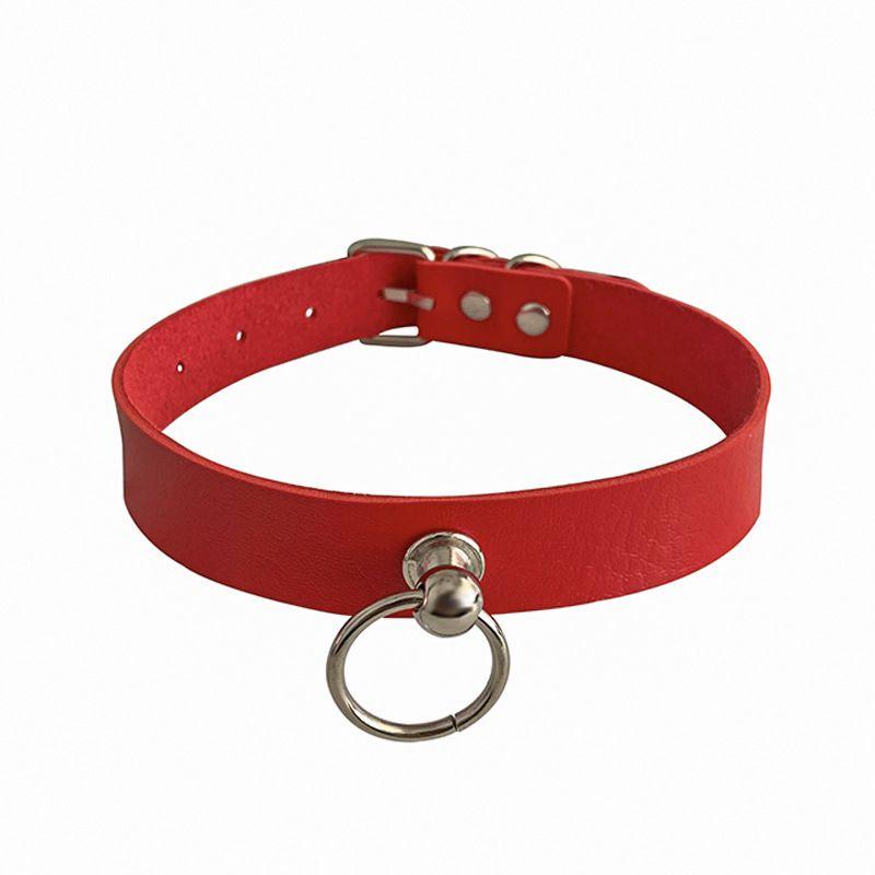 Кожаное ожерелье-чокер Chainsaw Man, прочный и гибкий воротник для женщин и девушек