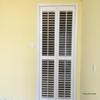 Operable Folding Louvered Door with Solid Wood Blinds