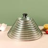Universal Standable Tempered Glass Pot Lid