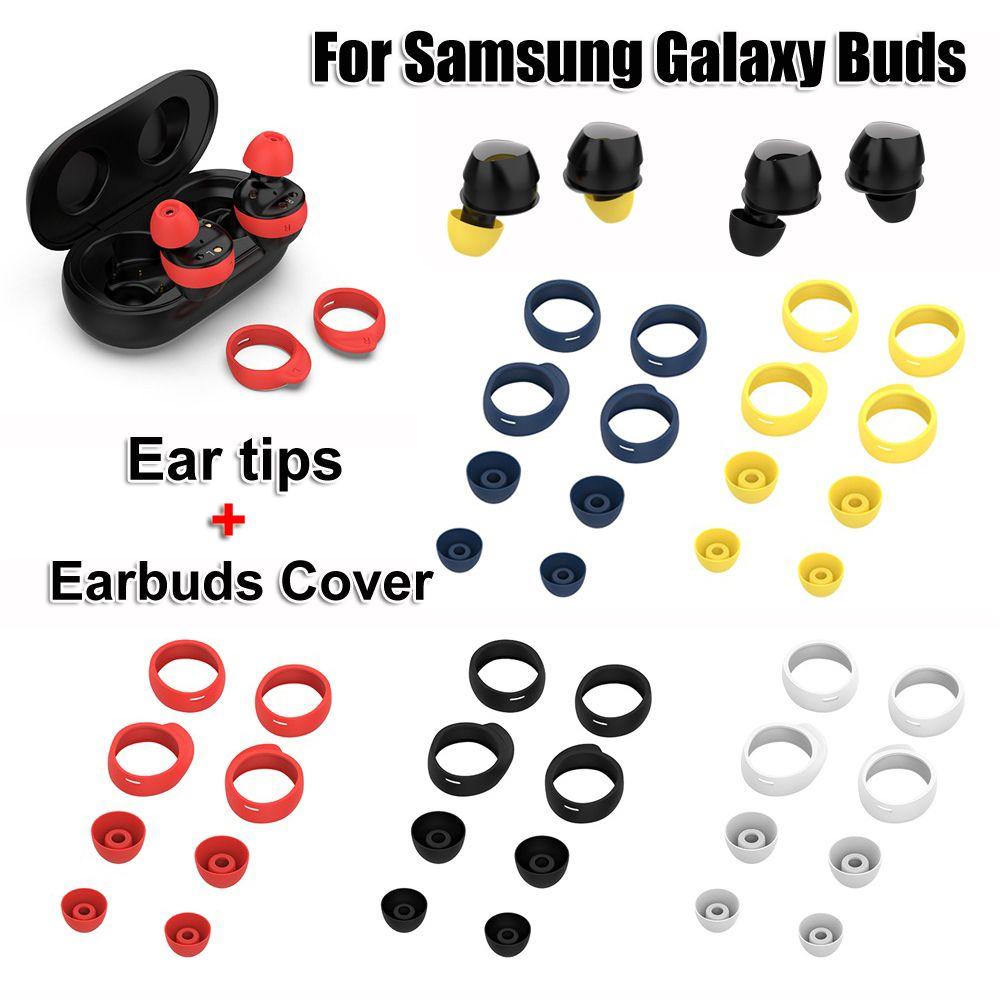 Sports Headphone Soft Silicone Eartips Ear Tips Kits Earbuds Cover In-ear