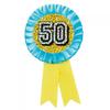 Holographic 50th Birthday Badge