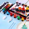 Керамические пигменты 12/24 цвета, термостойкие, 25 мл, для детского DIY, ручной росписи, текстильные краски