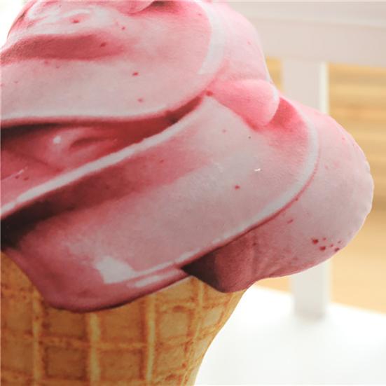 Ice Cream Shape Pillow Cute Exquisite PP Cotton Creative Stuffed Doll for Home