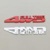 3D Car Sticker 4WD Full Time Logo Emblem Truck Fender Auto Badge Decal Accessories For Toyota Prado Honda Jeep  Ford Mitsubishi oi1