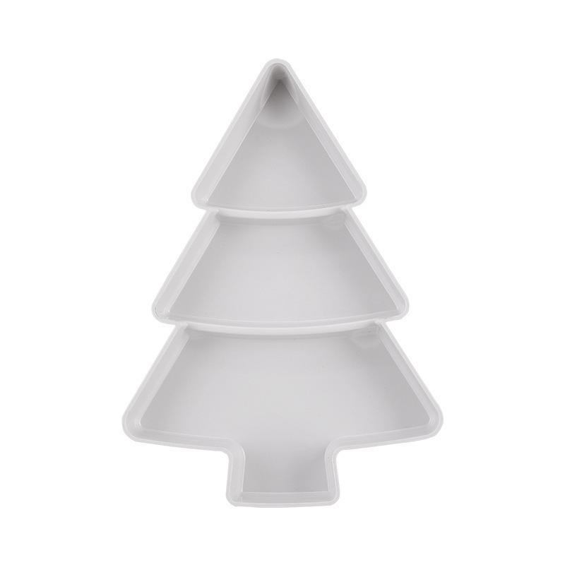 Рождественская тарелка для фруктов Рождественские украшения для дома Navidad Noel Natal Рождественские подарки С Новым годом KTY