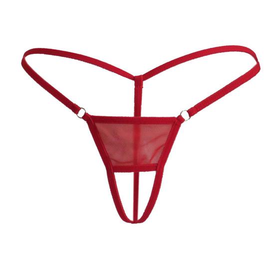Stylish Solid Color Multicolor G-String Thong Open Crotch Women Accessory