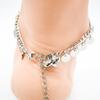 Женщины Boho Bell Круглые Подвески Ножные браслеты Браслет на щиколотке Цепь Ювелирные изделия для ног