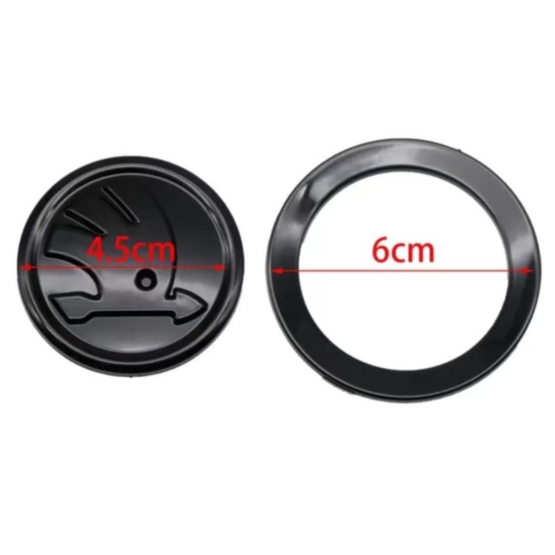 2025 New Car Steering Wheel Stickers For Skoda VRS Octavia A5 A7 RS Fabia Superb Rapid Kodiaq Karoq Accessories