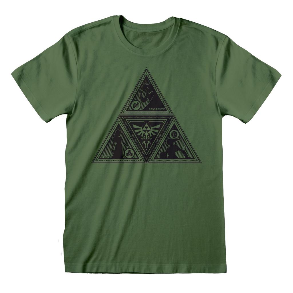 Nintendo Unisex Adult Triforce Legend Of Zelda T-Shirt