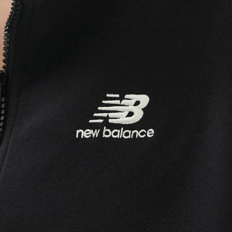 New Balance Унисекс толстовка с застежкой-молнией на половину длины Nbncd31033