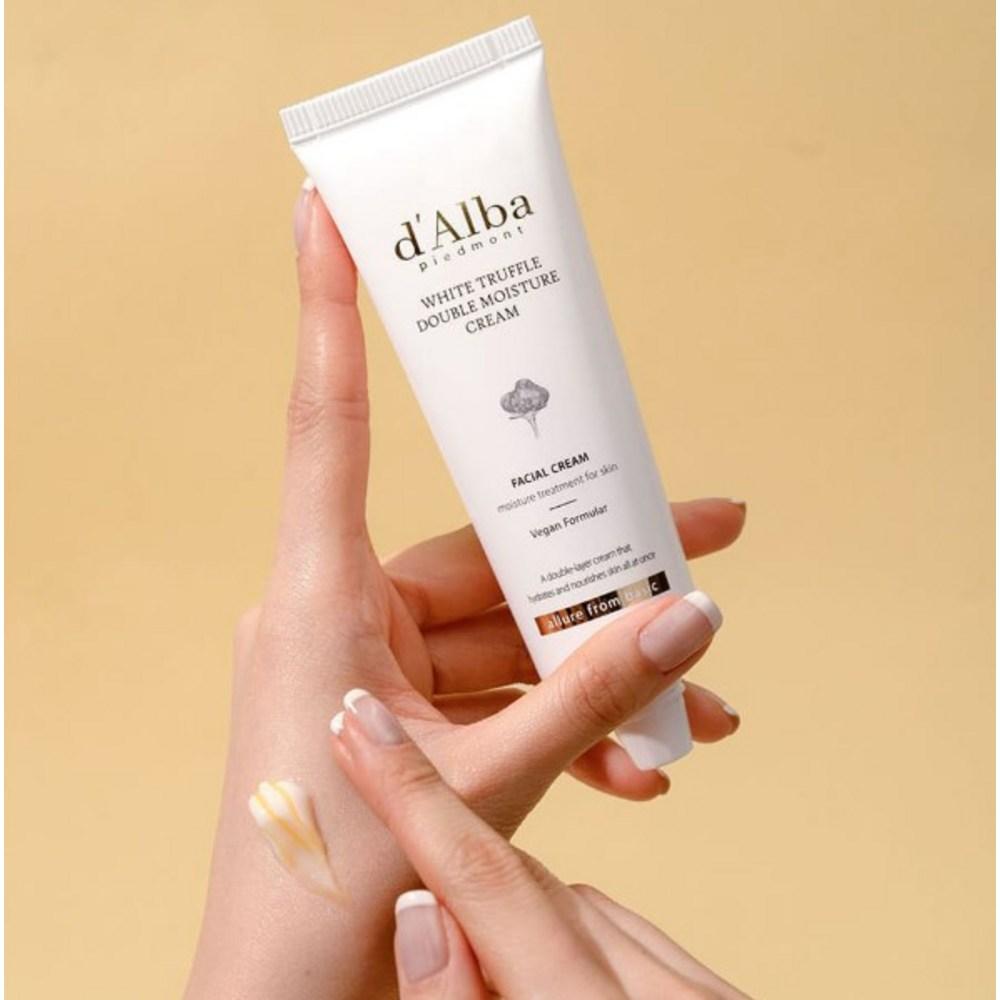 d'Alba Крем для лица White Truffle Double Moisture Cream, 60 мл, 2 шт.