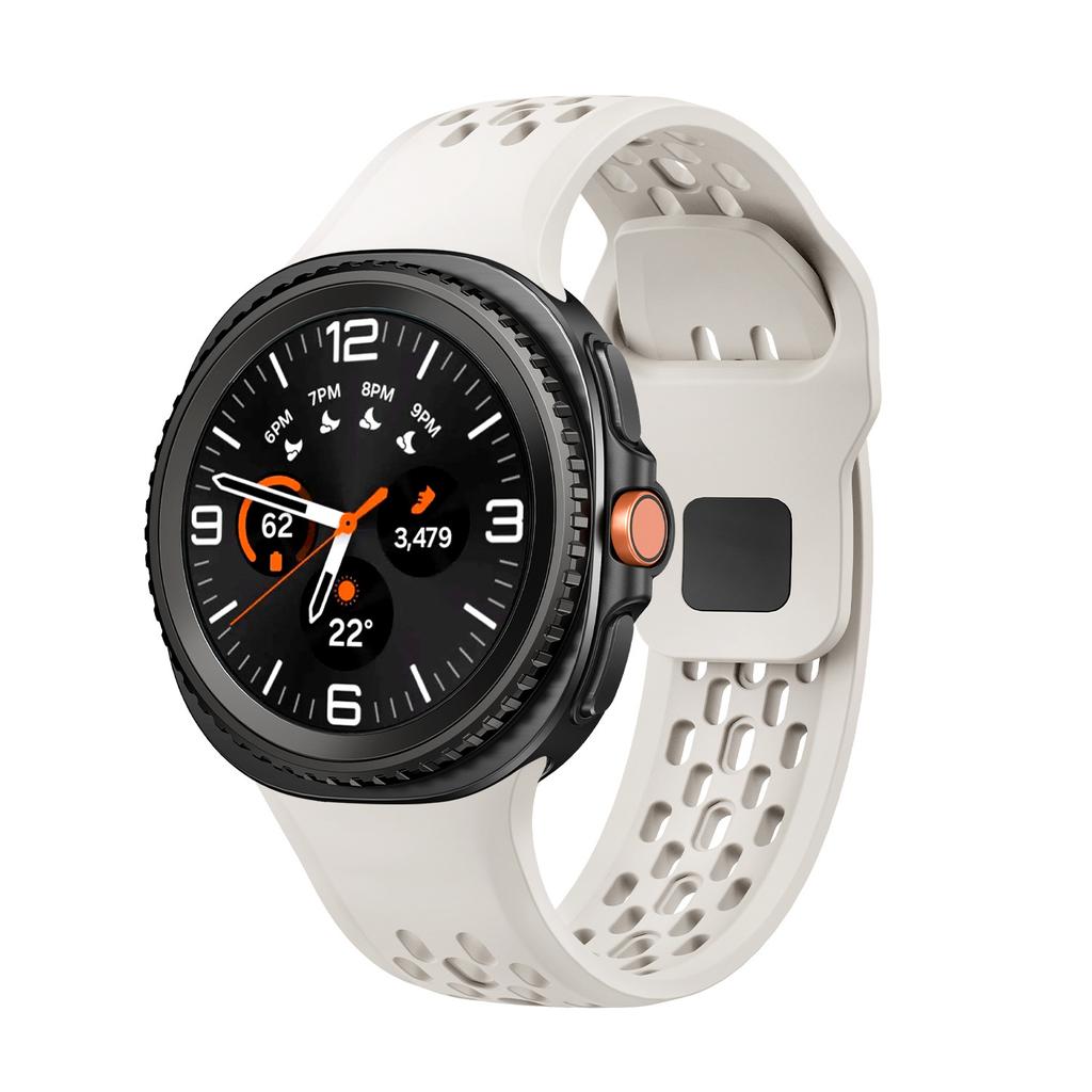 Silicone Strap for Samsung Galaxy Watch 8 40 44mm/ Sport Mesh Reverse Buckle Men Women Band for Samsung Galaxy Watch 8 Classic Band