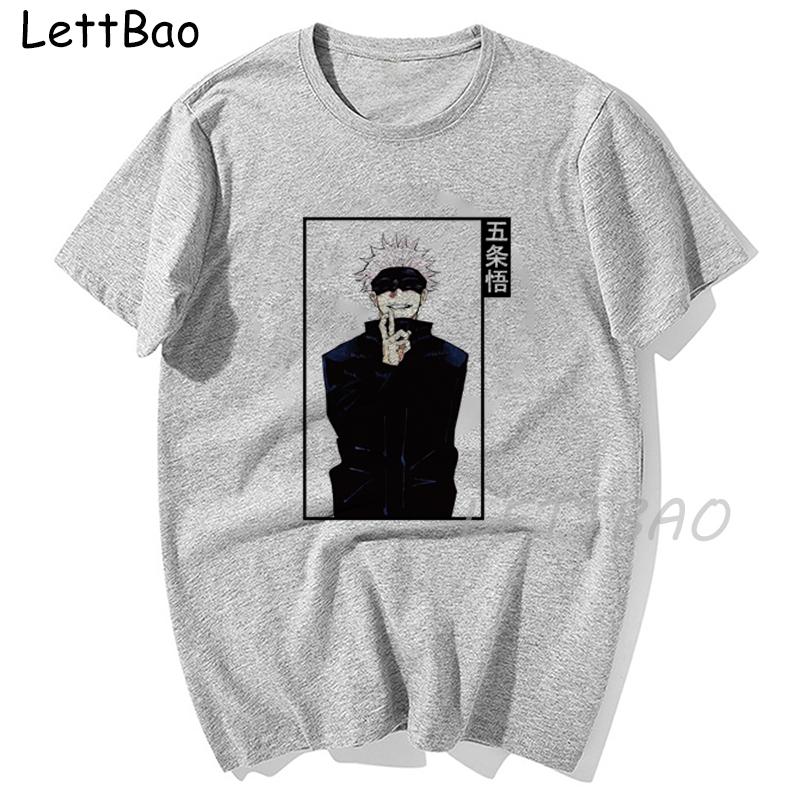 Japanese Anime Jujutsu Kaisen Yuji Itadori Harajuku Women T Shirt Manga Print Tees T Shirt Male