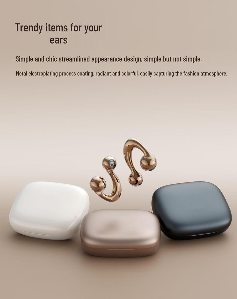 Sony Bluetooth Bone Conduction Ear Clip Wireless Running Headphones