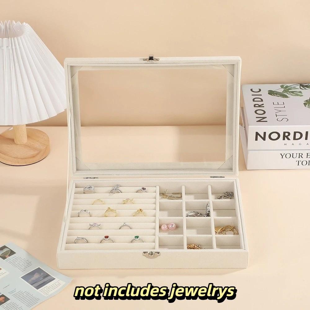 Detachable Jewelry Box Lightweight Necklace Storage Box Fashion Jewelry Storage Case Outdoors