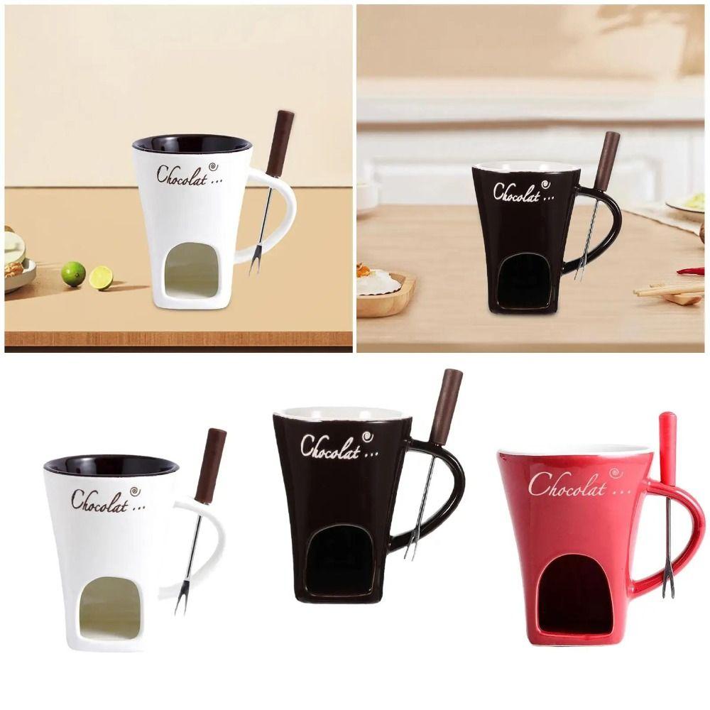 Съемная чашка для хот-пота Скандинавская керамическая кофейная чашка Креативная шоколадная кружка Завтрак
