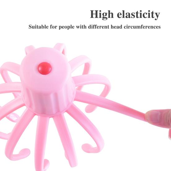 Электрический массажер для головы Octopus, массаж головы, 3 режима вибрации, портативный перезаряжаемый дизайн, массажер для кожи головы, инструмент для массажа