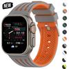 Силиконовые ремешки для Apple Watch Ultra 3/2 49 мм 46 45 44 42 мм спортивный силиконовый браслет correa для IWatch Series 11 10 9 8 7 6 5 SE