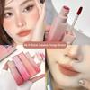 Cappuvini Nude Water Mist Lip Glaze Matte Velvet White Lip Gloss Стойкая губная помада