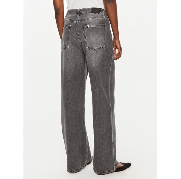 Jeans Liu Jo UF4129 DS048 Gray Wide Leg