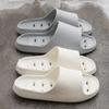 Fashion Quick-drying Cheap Women's Slippers Non-slip Soft-sole Bathroom Slippers Hollowed Out Leaky Slippers Casual Couple Home