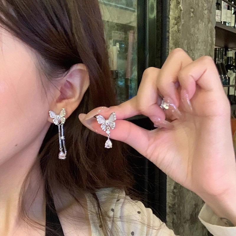 Серьги с цветочным жемчугом из серебра 925 пробы — элегантные и роскошные женские украшения