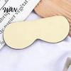 Breathable Sleep Cover Double-sided Eye Mask with Adjustable Ear Straps Men Women Light Portable Blocking Travel Naps Sleeping Blackout Blindfold