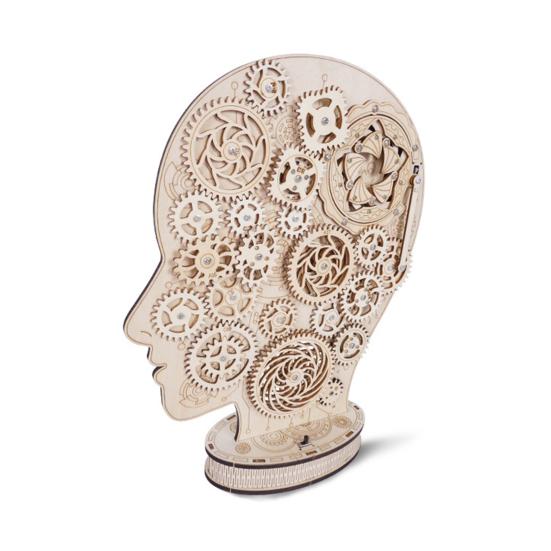 3D деревянная головоломка со светодиодной подсветкой DIY для мужчин, мозговой штурм, подвижная шестеренка, игра-головоломка, обучающая игрушка для детей, подростков, взрослых, подарок на день рождения