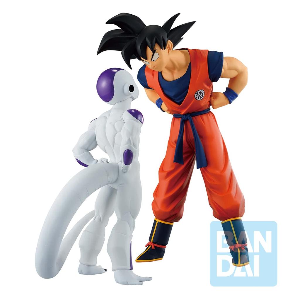 Banpresto Ichiban Kuji Dragon Ball BATTLE ON PLANET NAMEK A Prize Son Goku Frieza Figure &