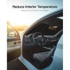 Windshield Sun Shade For Ford Bronco -2025. Reflective Aluminum Film Front Window Sunshade - BLAZBLOCK