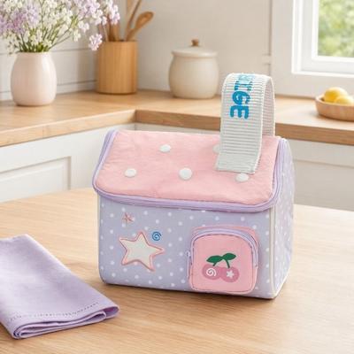 Fruits Cake Star Dots Cosmetic Storage Bag Cloth Makeup Pouch Cute Toiletry Bag Travel