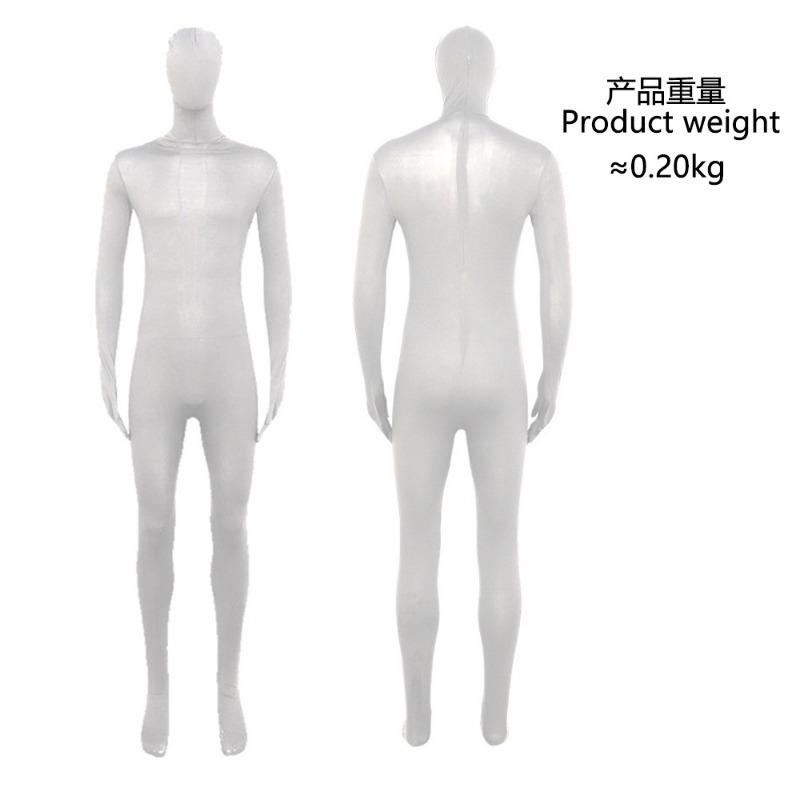 50 000 Костюм на Хэллоуин Человек-невидимка Ниндзя Трико Сценический Костюм для Выступлений