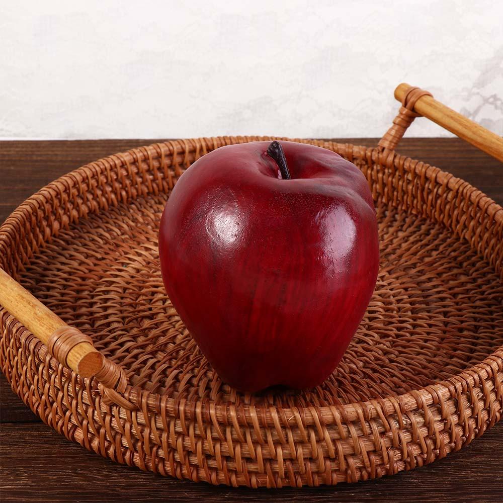 Красный Имитация Змеиный Фрукт Свет Реквизит Змеиный Фрукт Кухонные Украшения Искусственный Фрукт Дом