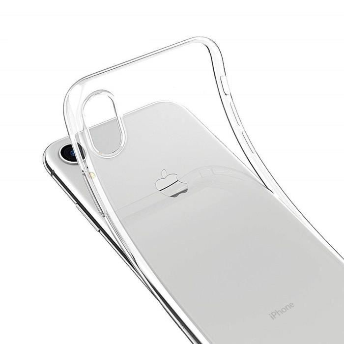 [Compatible Apple iPhone XR] Coque Gel TPU Transparent Silicone Souple Ultra Fine [Phonillico®]