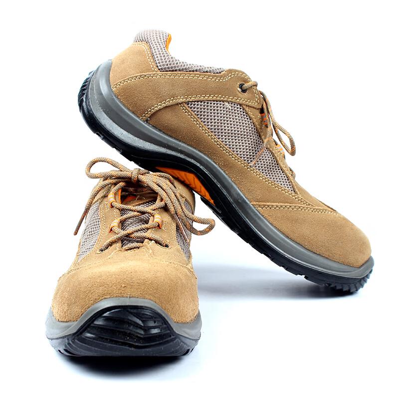 Дышащие защитные ботинки из замшевой кожи Deltaplus 301210