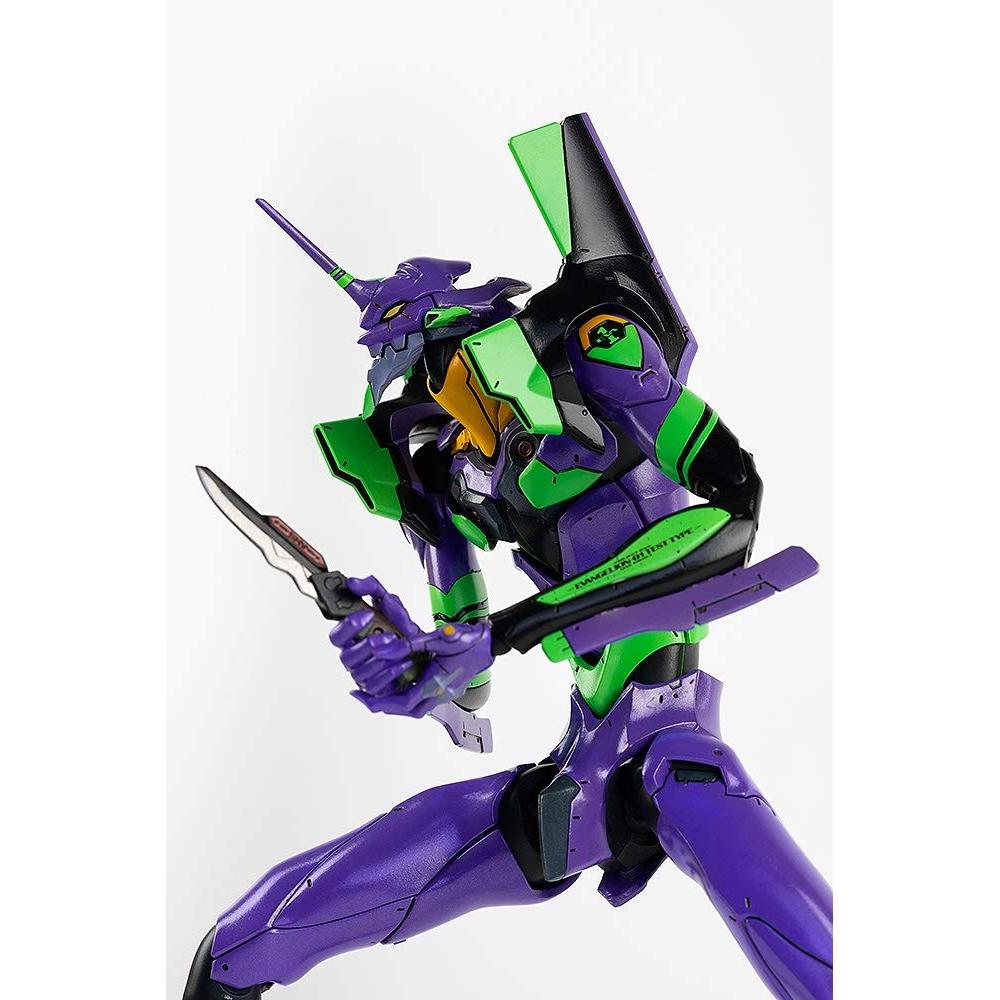 Robodo Evangelion New Theatrical Edition Evangelion Unit 01 Немасштабная подвижная фигурка из ABS, ПВХ, ПОМ и цинкового сплава, окрашенная
