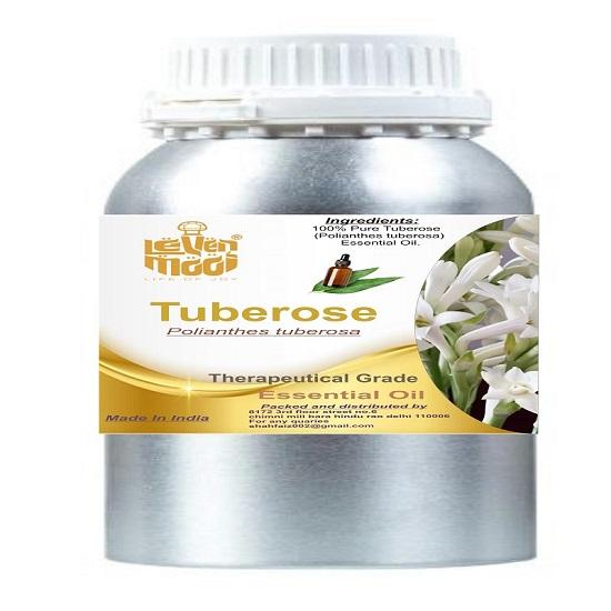 Levenmooi Тубероза (Полиантес клубненосный) Чистое и натуральное эфирное масло терапевтического качества в стеклянной емкости