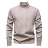 Men S Thick Long Sleeve Knit Sweater For Autumn Winter Warm Base Layer