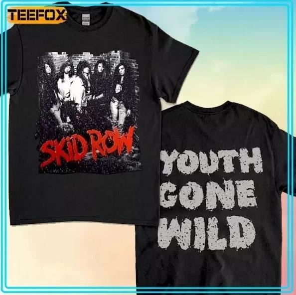 Vintage 1989 Skid Row Youth Gone Wild Tour 1989 T-shirt size S-5XL