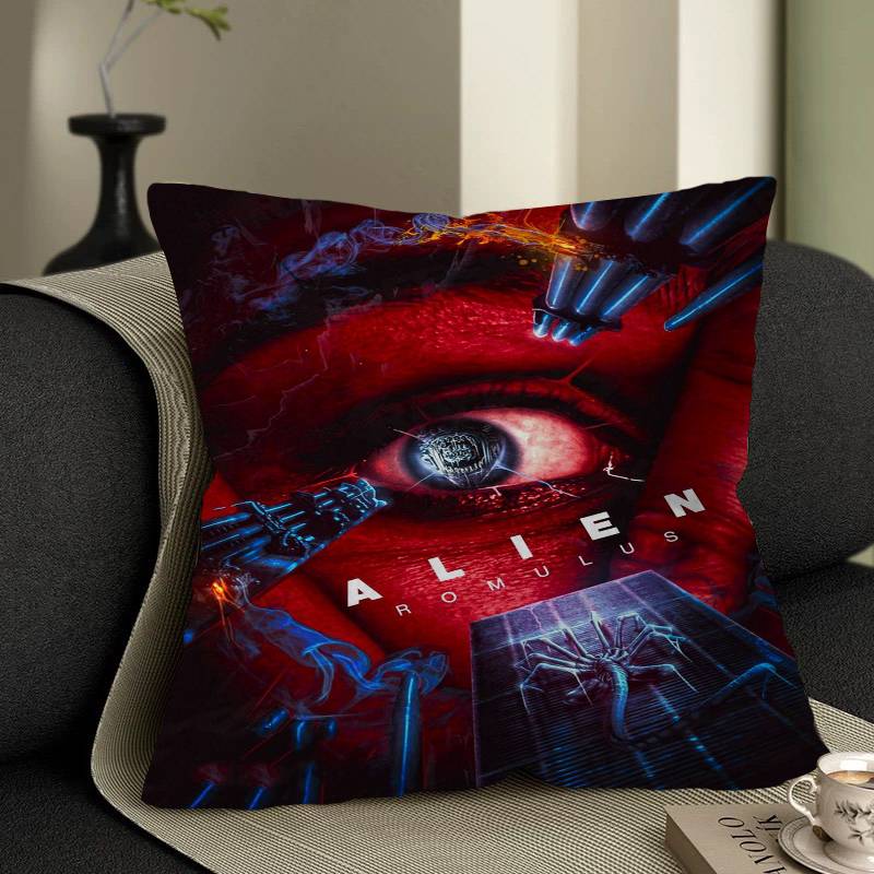 Alien Movie Art Poster Alien Cushion Cover Car Throw Pillow Case For Sofa Car Christmas Gift xcm xcm