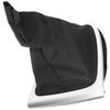 Renault Clio IV 12-20 gear shift boot BLACK + SILVER frame