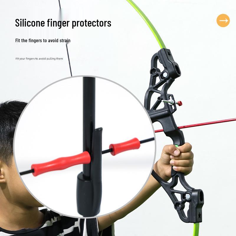 Kids' Recurve Bow and Arrow Set for Outdoor Archery and Sports